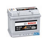 Heavy Duty Bosch S5005 Car Van Battery (027) 12V 63Ah - 630 cca - 5 Yr Warranty