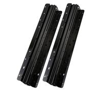 Heavy Duty Bottom Drawer Slides Under Stairs Bottom-Mounted Slides for Stair Cabinets 600-1450mm Load Capacity 120 kg Three-Section Full-Pull Slides for Drawers Wardrobes Shoe Cabinets，1 Pair