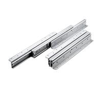 Heavy-Duty Bottom Fix Runners for Sliding Cabinets Drawer Slide Rails 1 Pair Adjustable 1000-2250mm Perfect for Underwear and Storage Solutions