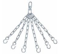 Heavy Duty Boxing Punch Bag Wall Brackets, 18-inch 1ft 2 ft 3 ft Folding, and Side Folding (6 STRAND CHAIN)