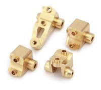 Heavy Duty Brass Front Rear Axle Lower Shock Mount for Traxxas TRX-4 Upgrade 45g