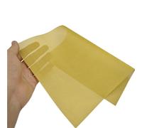Heavy Duty Brass Mesh Woven Wire Filter Sheet 100 Hole A4 Size 210 x 300mm for Oil Filtration and Screening Industry