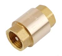 Heavy Duty Brass Non Return Valve Connects Easily to Various Water Systems and Appliances (1/2inch)