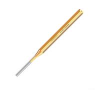 Heavy Duty Brass Roll Pin Punch Set 2-10mm Chisel Cone Punch Tool for Watch Repair Machinery Maintenance Workshop Hand Tools(3mm)