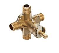 Heavy Duty Brass Shower Adapter Body 0.5" Threads & Pressure Balanced Cartridges for Posi Temp Systems Heavy Duty Brass Plumbing