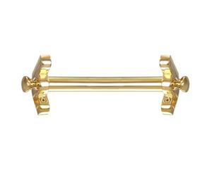 Heavy-Duty Brass Stair Runner Rods - 11pcs Adjustable Carpet Securing Rods, Durable Home Décor Solution, Easy Installation for Stair Runners & Rugs, 44inch (111