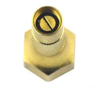 Heavy Duty Brass Tire Chucks 2 Pack for Car Tyre Inflator and Pressure Gauge Use