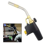 Heavy Duty Brazing Blow Torch With Piezo Ignition | Solid Die Cast Torch Body, Fine Filtered Jet | Professional Performance Even Works Upside Down | Suitable For Use With Mapp Or Propane Gas
