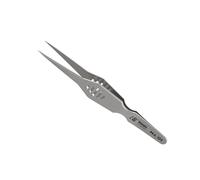 Heavy-Duty Broad Tip Pincers with Anti-Slip Handle Robust Steel for PCB Repair & Model Building Accessories Ergonomic Grip Jewelry Crafting Tool， Robust Steel for PCB Repair & Model Building Design