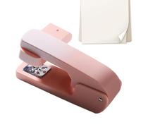 Heavy Duty Brochure Stapler - 4.72 Inch Swivel Arm Stapler | 2.17 Inch Ergonomic ABS Steel 83g - Capacity 20 Sheets for Classroom Home School Office Paper Projects