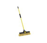 Heavy-duty Broom, Clipped With Handle Bulldozer Multi 14"