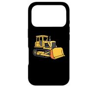 Heavy Duty Bulldozer Construction Machine Illustration Case for iPhone 17 Pro