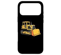Heavy Duty Bulldozer Construction Machine Illustration Case for iPhone 17 Pro Max