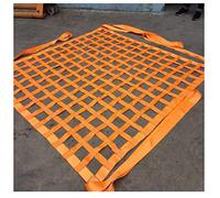 Heavy Duty Bungee Net Lifting Net Decorative Fences Safety Lifting Net Straps Flat Nylon Sling Hoisting Net Loading And Unloading Heavy Objects Mesh Tear Resistance,2t-3X3m