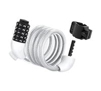 Heavy-Duty Cable 120cm 5-Digit Combination Weatherproof Cycling Security for Commuting & Outdoor Bicycles Long Cycle Cable Locks Practical Bike for Outdoor
