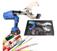 Heavy Duty Cable Cutter, Hydraulic Wire Rope Shears, Rechargeable Electric Ratchet Pliers for Cu/Al Cable Cutting, 120kN/160kN, Ideal for Armored Cable