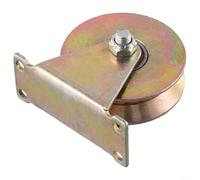 Heavy Duty Cable Pulley with 18mm Groove Width, Designed for Lifting and Guiding for Ropes Efficiently (95mm)