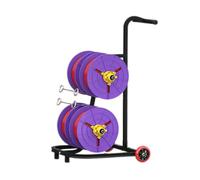 Heavy-Duty Cable Reel Cart with Pulleys - Portable Storage for Wire and Cable Dividers, Easy to Move, Ideal for Workshops and Job Sites (Style 1)