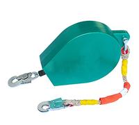 Heavy-Duty Cable Self Retracting Lifeline, 5m,7m,10m,15m,20m Personal Fall Arrest Protection Safety SRL Lanyard for Roofing Construction, Tripod, Load: 150kg