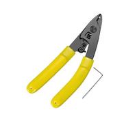 Heavy Duty Cable Stripper Tool Double Head Precise Cutting Profession Metal Construction Ergonomic Handle Alloy Steel Networking Stripper Pliers