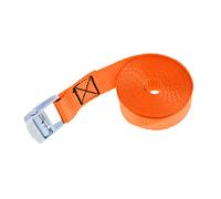 Heavy Duty Cam Buckle Tie Down Straps Roof Racks Trailers 25mm x 2.5m Orange