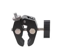 Heavy Duty Camera Clamp with Two 1/4 ” Screw for Mounting Accessories Tripods Light Stands 50mm Opening Super Clamp Camera Clip