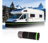 Heavy Duty Camper Skirting & RV Apron Waterproof Polyester with Stainless Mesh Base, Windproof and UV Resistant Vehicle Skirt For Warehouse Use 20M/65.6ft