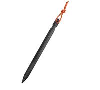 Heavy Duty Camping Pegs, Aluminum Tent Pegs - 7 Inch Metal Tent Pegs, Ground Pegs,Aluminum Jump Tent Stakes With Pull Ropes To Launch The Tent