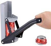 Heavy Duty Can Crusher & Bottle Opener, 500ml/16oz, Aluminium, 2-in-1, for Recycling Beer, Soda Cans