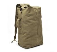 Heavy Duty Canvas Backpack for Outdoor Activities like Hiking and For Camping (yellow)