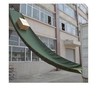 Heavy Duty Canvas Cargo Chute - 55 lbs Capacity, Durable Wear-Resistant Tarpaulin for Temporary Unloading at Construction Sites & Warehouses (1.5x20 m)