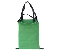Heavy Duty Canvas Harvest Bag with Adjustable Strap for Fruit Picking Gardening Camping - Large Green 75x45cm