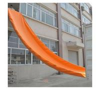 Heavy Duty Canvas Unloading Chute - Durable Cargo Handling Slide for High-Rise Warehousing - 132.3lbs Capacity(2m 14m)