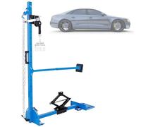 Heavy Duty Car Dent Removal Tool with Hydraulic Jack, 800kg Pulling Power, Adjustable Height, for Auto Body Repair Garage Garage