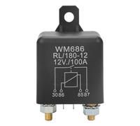 Heavy Duty Car Starter Relay Switch 12V 100A 4 Pin ON/OFF Auto Switches for Battery Control - Perfect for Cars, Trucks, and Other Vehicles