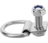 Heavy Duty Car Tow Hook with 14mm Mounting Hole and Screws, Precision Engineered for Secure Fit, Corrosion Resistant Durable Finish, Lightweight Ergonomic Design, for Home DIY Maintenance, Professi...