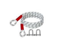 Heavy-duty Car Tow Rope 20 Tons 25 Tons Anti-break Thickened Tow Rope Off-road Special Wear-resistant With High Visibility(5M 3T)