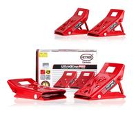 HEYNER® Wheel Chocks Loading Wedges Metal Wedge Folding Wedges 1 Pair (2 Pieces) Car Universal Roll Stop 347490