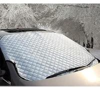 Heavy Duty Car Windscreen Cover For Ice Frost Snow Windshield Protector Sun Shade Van 4X4 SUV - 100% Scratch Free Unlike Magnetic Covers(140x90cm)