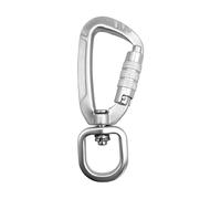 Heavy Duty Carabiner - 4KN Rotating Buckle Carabiner,High Strength Buckle - for Climbing Camping Backpacking Hammock Gym Fishing Travel Garage