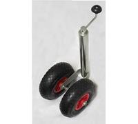 Heavy Duty Caravan Jockey Wheel 48MM (Double Trailer Wind Up Handle)