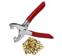 Heavy Duty Carbon Steel Leather Hole Puncher Pliers Ergonomic HandleFor Belt Making Paper Metal Grommet Installation Leather Pliers