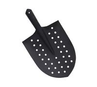 Heavy Duty Carbon Steel Sifting Spade Head Shovel for Agricultural Soil Filtering and Drain Sewer Cleaning Tool Agricultural Soil Sifter Tool