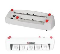 Heavy Duty Card Cutter with 9 Blade Sets, 1-18mm Adjustable, Auto Induction, Forward & Reverse for DIY Crafting & PVC Card Cutting