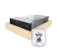 Heavy Duty Cardboard Server Shipping Box - 1U to 5U Available 600mm x 5mtr Bubblewrap (1U 500mm x 75mm x 775mm)