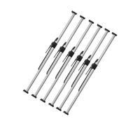 Heavy Duty Cargo Bars, Adjustable Telescopic Support Pole, 880 Lbs Capacity with Foot Pads, for Full Sized Trucks and Trunks, 1524-1904mm, 3 Pieces