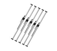 Heavy Duty Cargo Bars, Adjustable Telescopic Support Pole, 880 Lbs Capacity with Foot Pads, for Full Sized Trucks and Trunks, 1524-1904mm, 3 Pieces