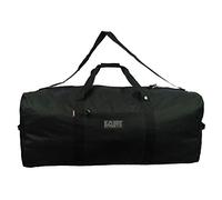 Heavy Duty Cargo Duffel Large Sport Gear Drum Set Equipment Hardware Travel Bag Rooftop Rack Bag, Black, 42" x 20" x 20", Basic