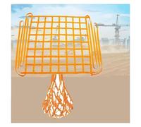 Heavy-Duty Cargo Hoisting Nets with Lifting Straps for Secure Dock and Building Material Handling