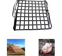 Heavy Duty Cargo Lifting Net, Suspended Nylon Sling for Loading and Unloading, Mesh 15cm, Capacity 500KG - Perfect for Transporting Goods Safely